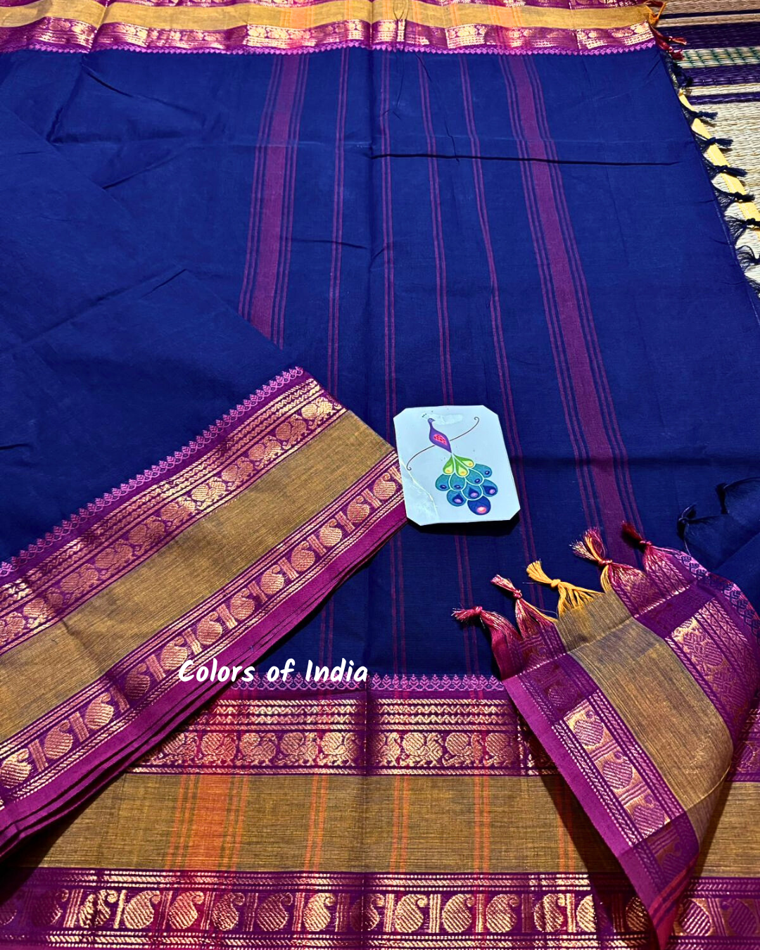 Kanchipuram Cotton Saree , Free Delivery