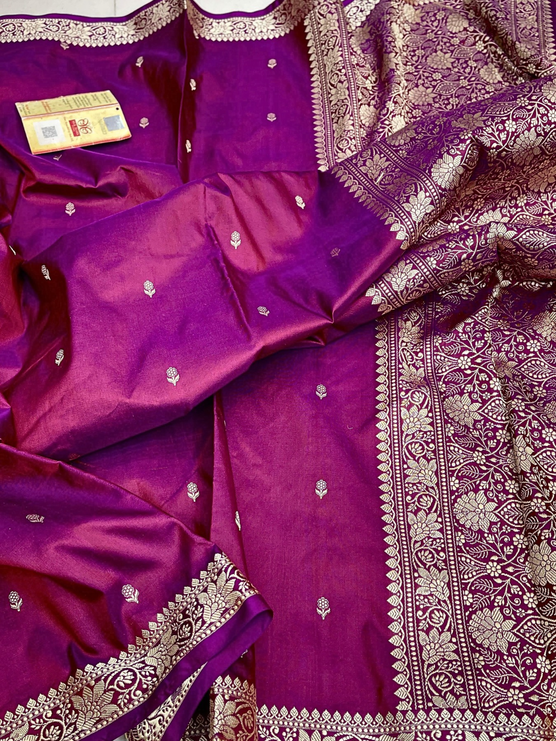 Elegant Katan Silk Banarasi Saree for Weddings and Festive Wear