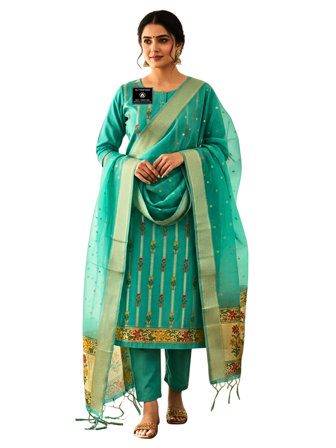 Banarasi Cotton  Salwar Kameez for Women , Summer Salwar Suits