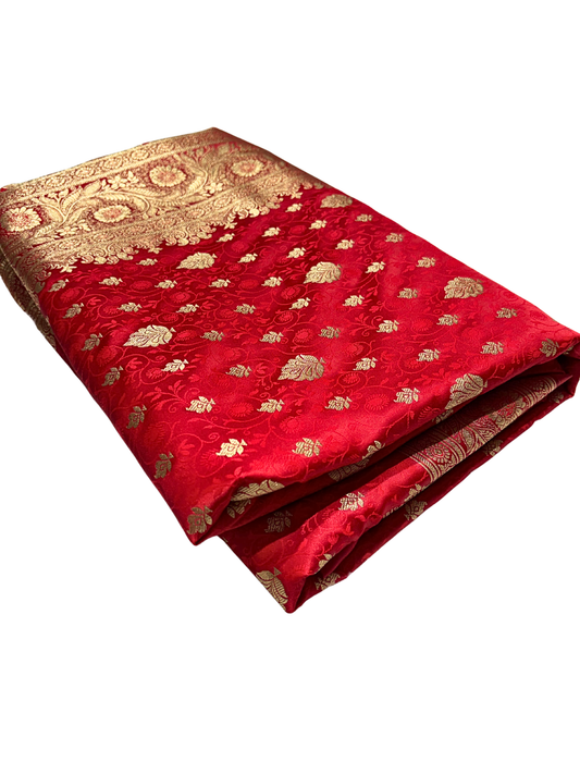Pure Mashru Silk Saree for Weddings & Festivals