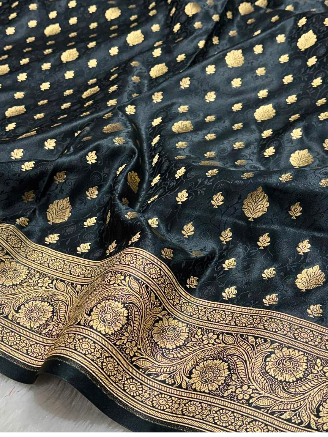 Pure Mashru Silk Saree for Weddings & Festivals