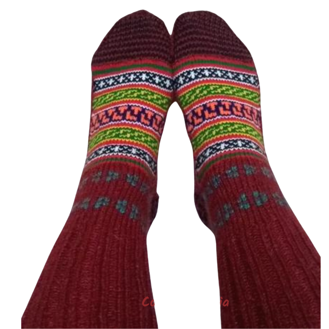 Ladies  Handknitted Woollen Socks  ,FREE  DELIVERY