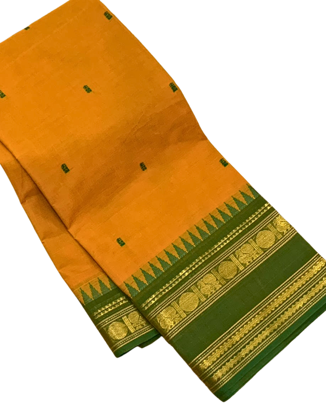 Traditional Kanchi Cotton  Saree | Handwoven & Soft Cotton