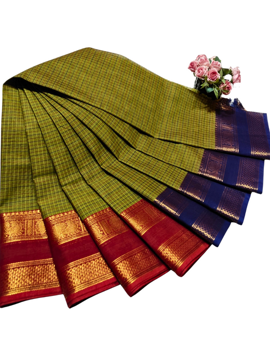 Soft Cotton Sarees | Pure Handloom Cotton Sarees for Women | Summer Festive Saree with Blouse