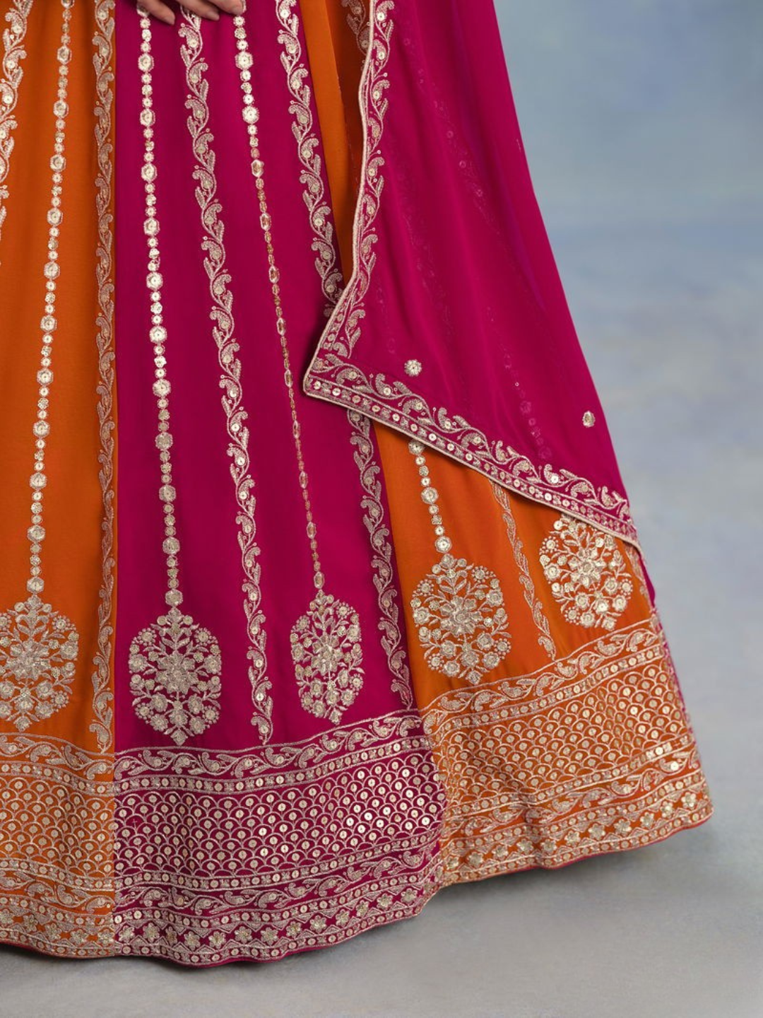 Traditional Embroidered Lehenga Choli ,Indian Wedding Outfit , Party Wear Ghagra Choli , Festival & Pooja Dress