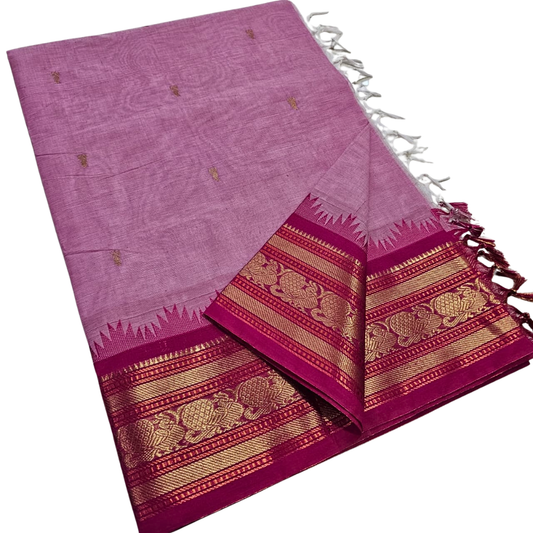 Kanchipuram Handloom Cotton Saree