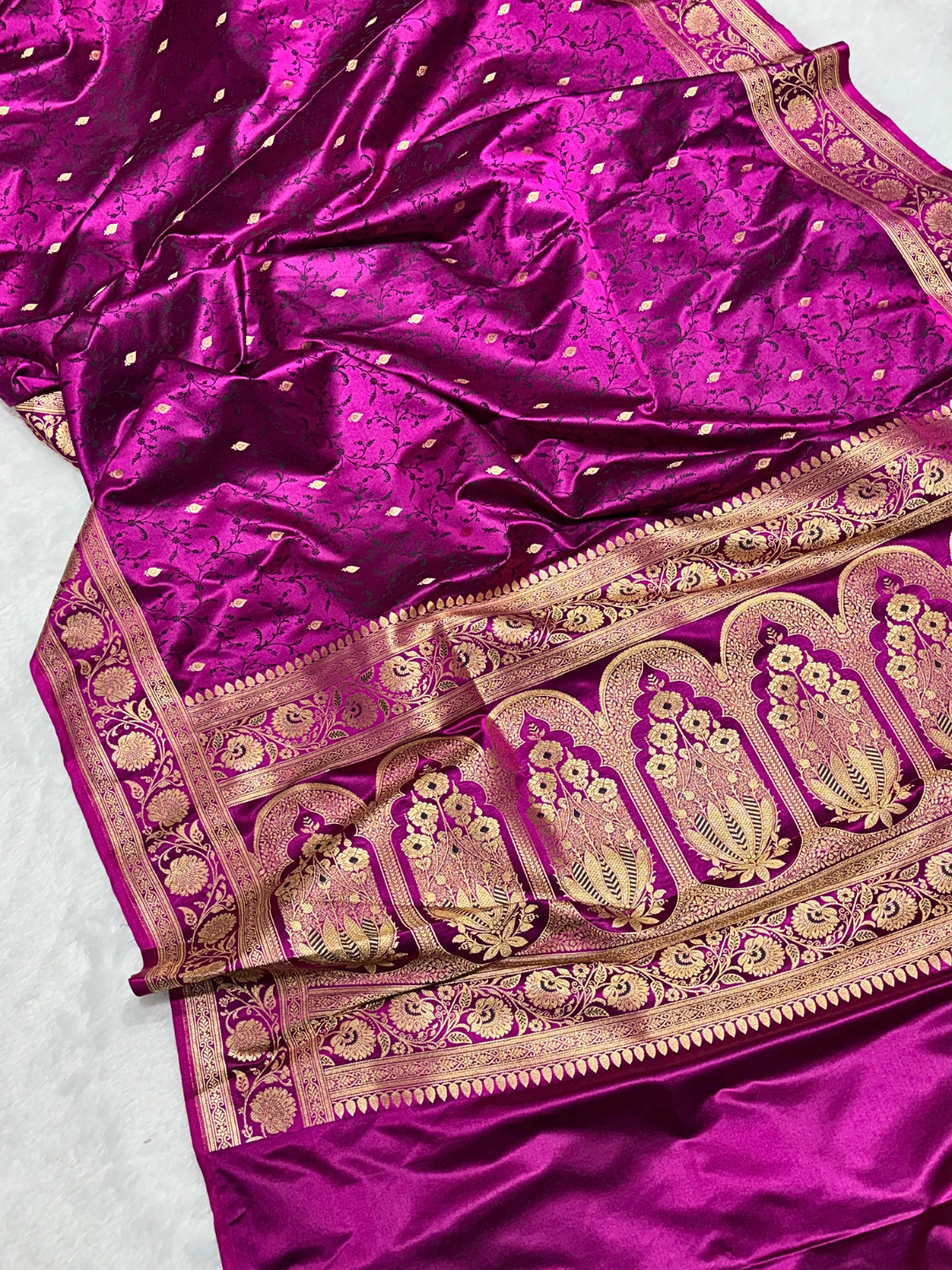 Banarasi Tanchui Mashru Silk Saree | Luxury Wedding & Party Wear Indian Silk Saree