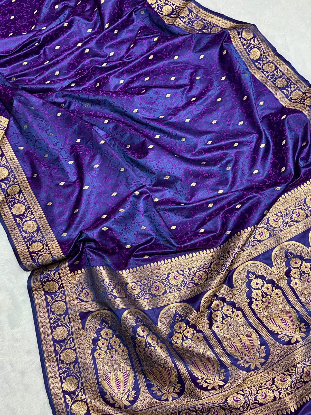 Banarasi Tanchui Mashru Silk Saree | Luxury Wedding & Party Wear Indian Silk Saree