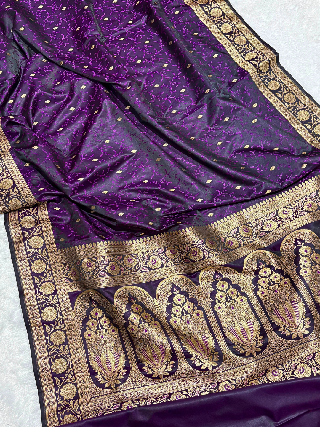 Banarasi Tanchui Mashru Silk Saree | Luxury Wedding & Party Wear Indian Silk Saree