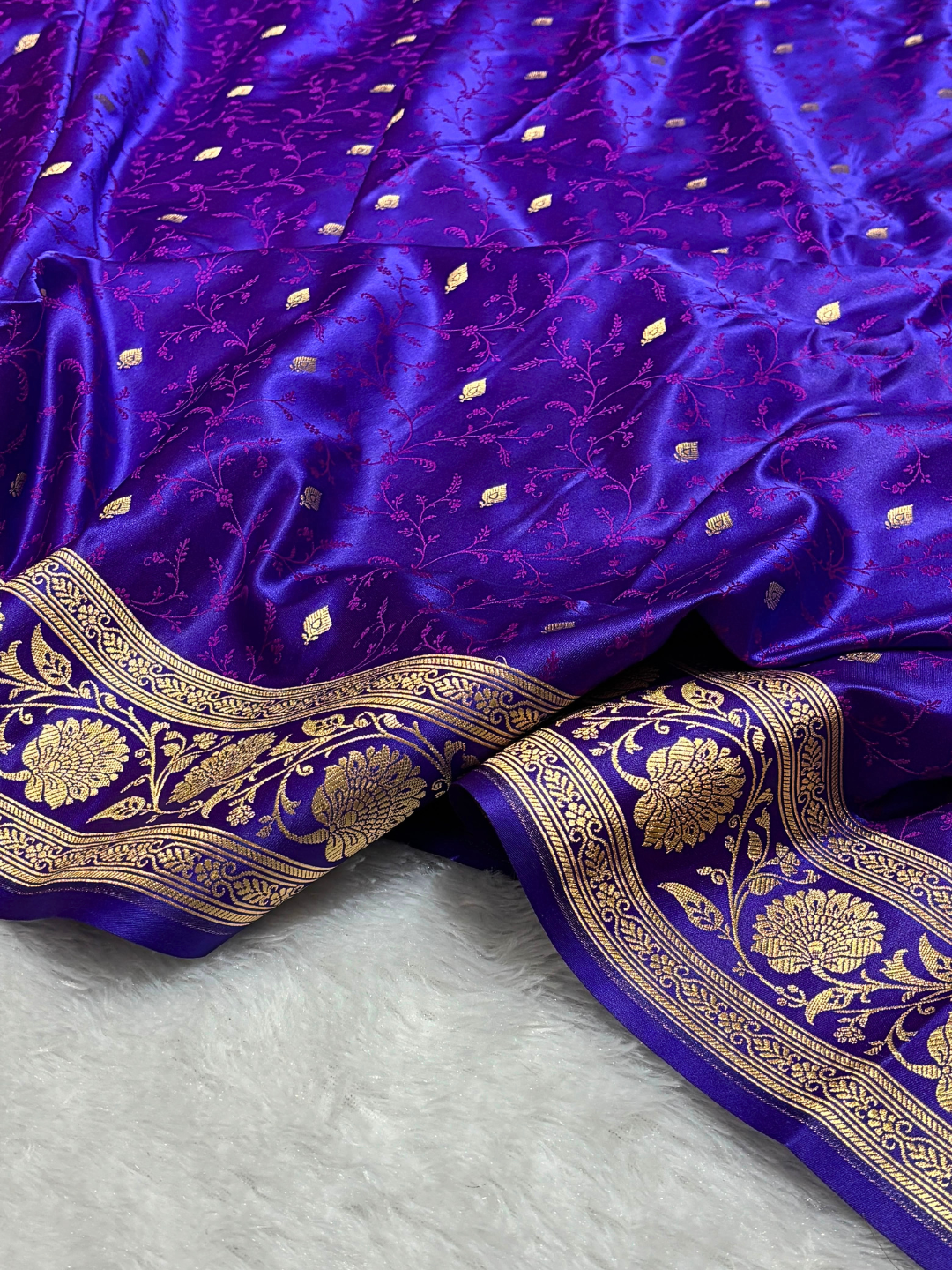 Banarasi Tanchui Mashru Silk Saree | Luxury Wedding & Party Wear Indian Silk Saree