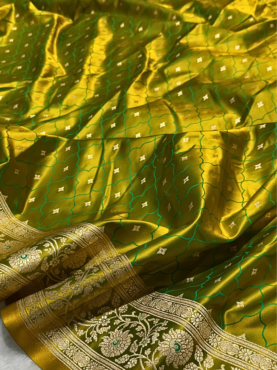 Pure Mashru Silk Saree for Weddings & Festivals