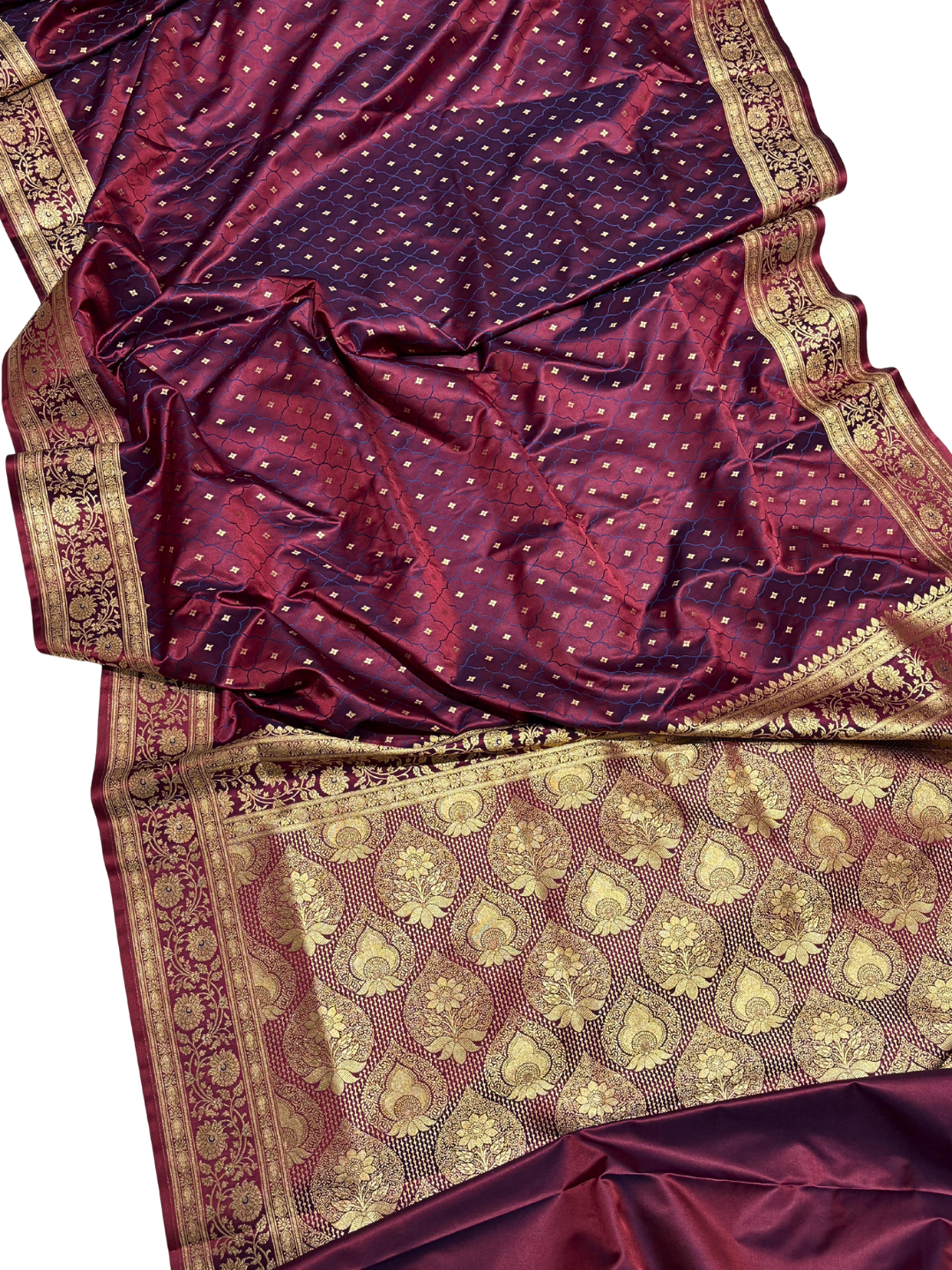 Pure Mashru Silk Saree for Weddings & Festivals