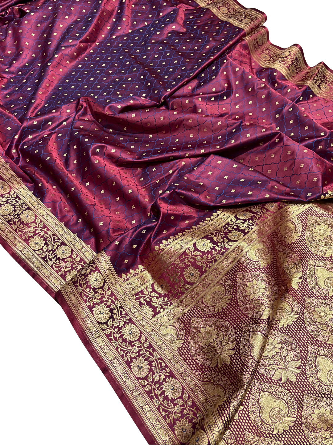 Pure Mashru Silk Saree for Weddings & Festivals