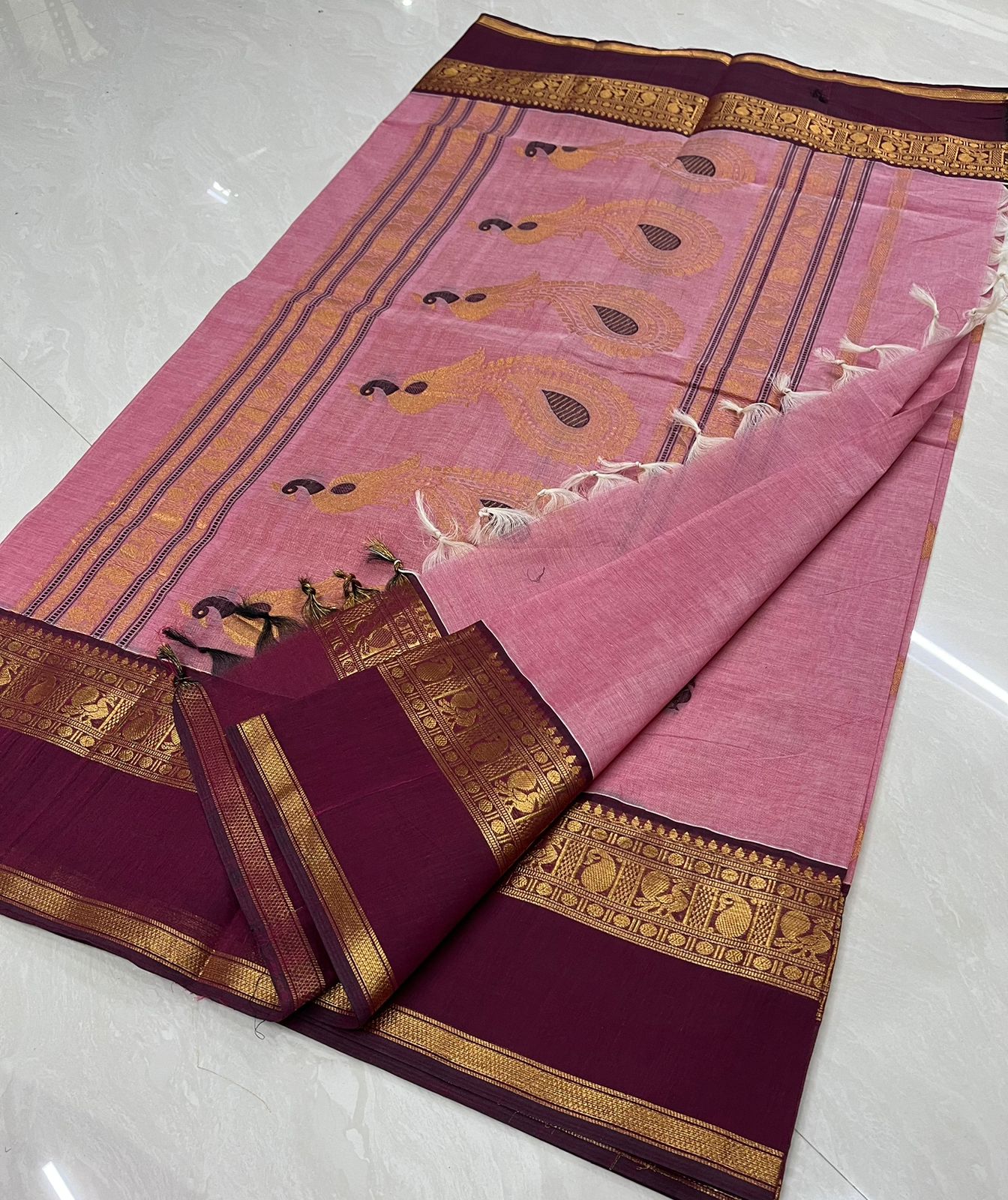 Soft Cotton Sarees | Pure Handloom Cotton Sarees for Women | Summer Festive Saree with Blouse