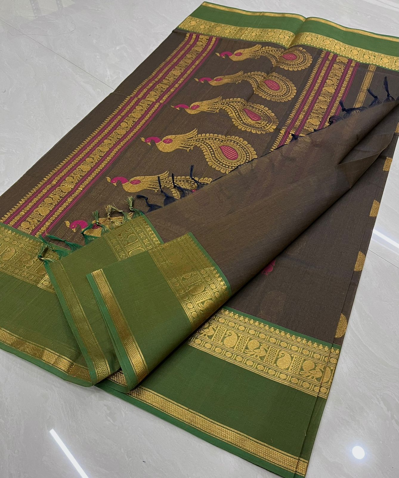 Soft Cotton Sarees | Pure Handloom Cotton Sarees for Women | Summer Festive Saree with Blouse
