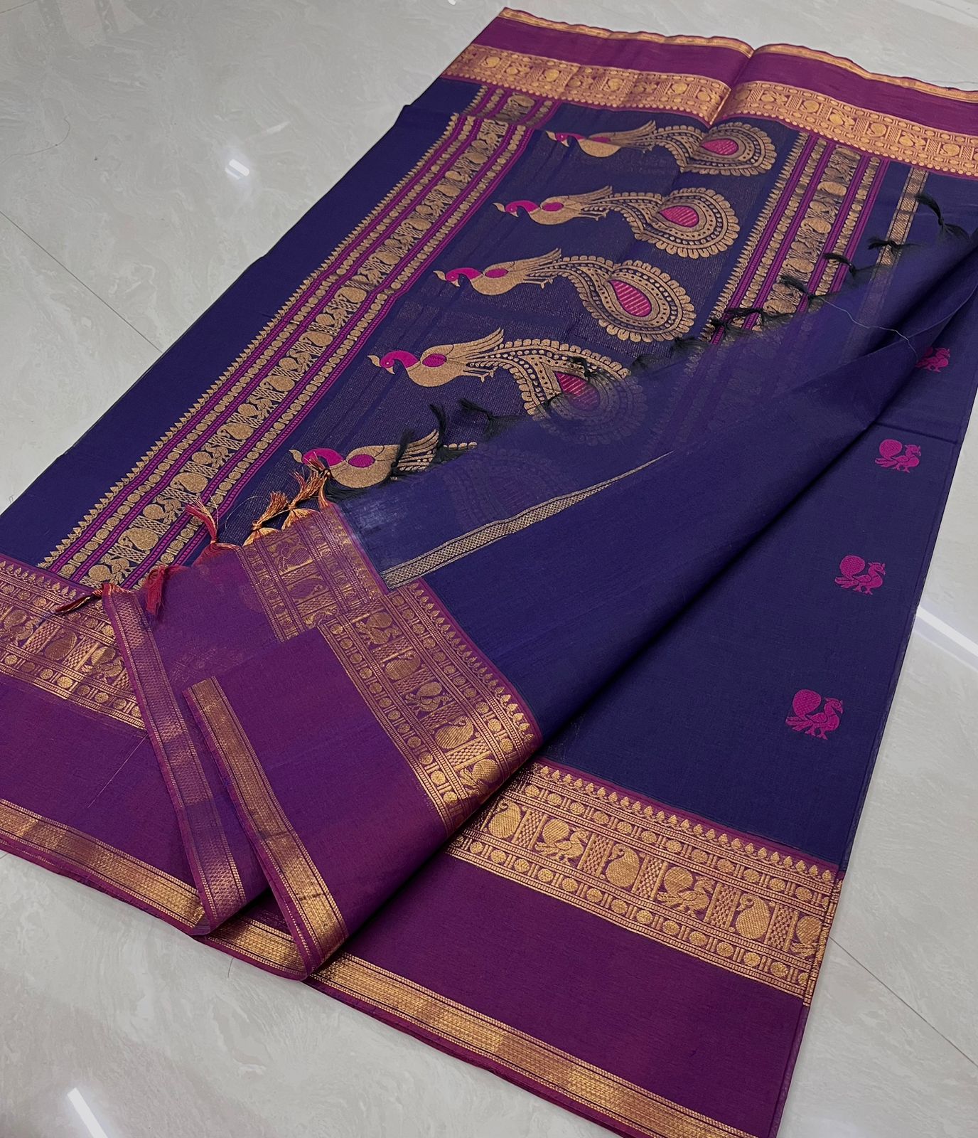 Soft Cotton Sarees | Pure Handloom Cotton Sarees for Women | Summer Festive Saree with Blouse