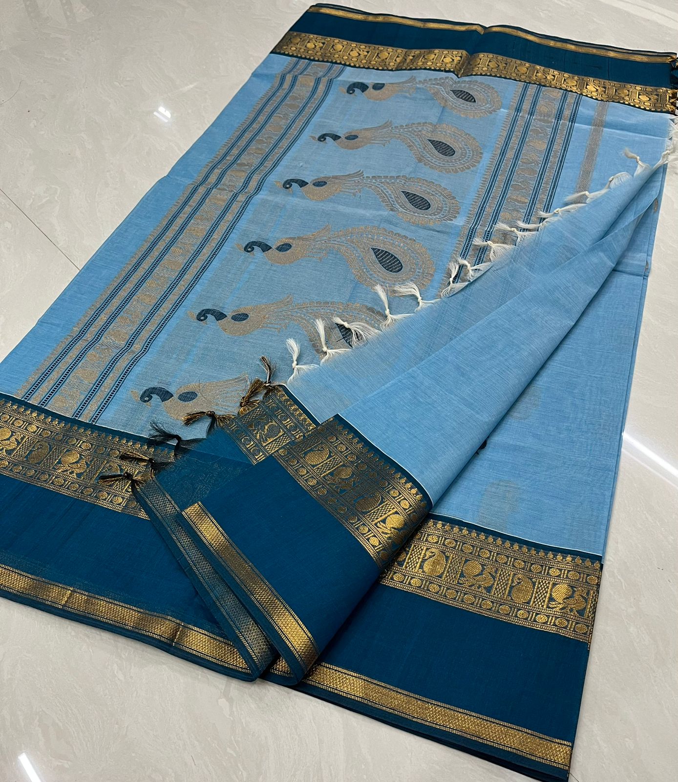 Soft Cotton Sarees | Pure Handloom Cotton Sarees for Women | Summer Festive Saree with Blouse