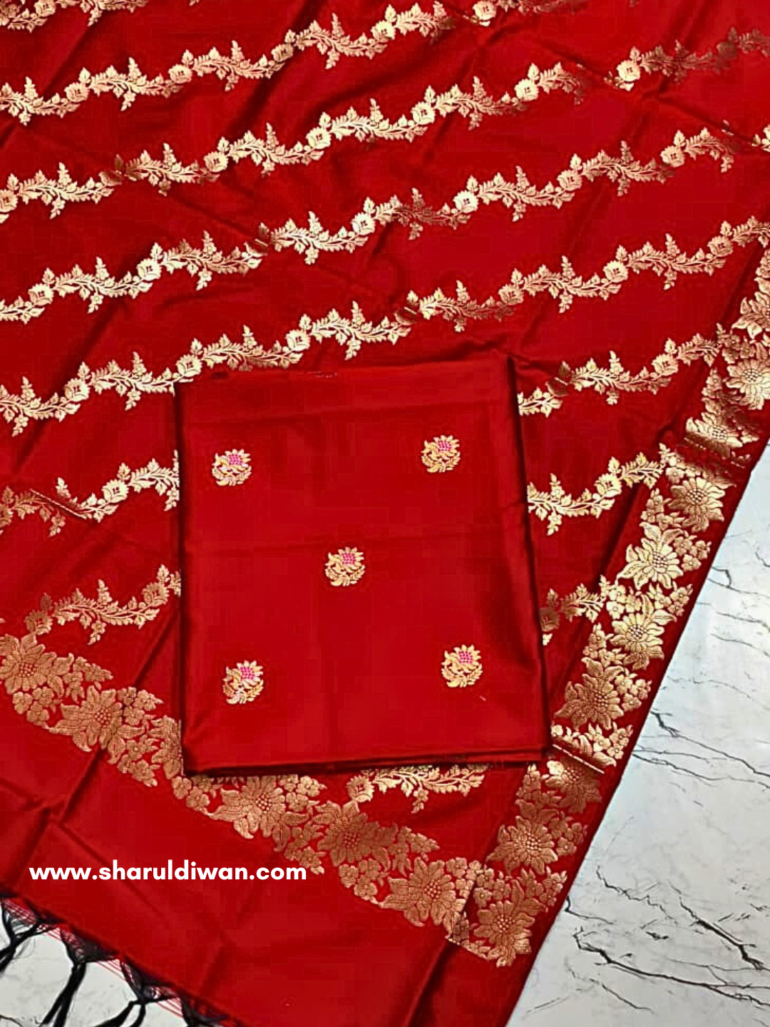 Banarasi Silk Salwar Suit – Unstitched Indian Ethnic Outfit