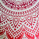 Red  Large Size  Floor Cushion Cover ,  FREE  DELIVERY