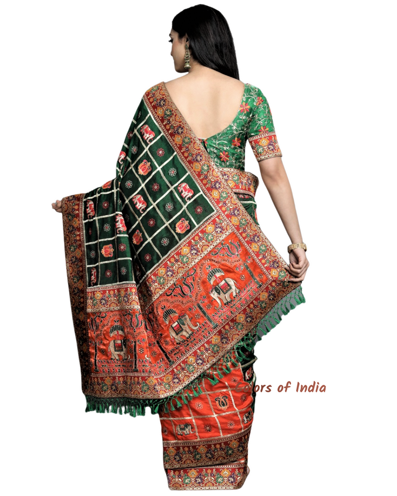 Patola Silk Sarees for Women  , FREE  DELIVERY
