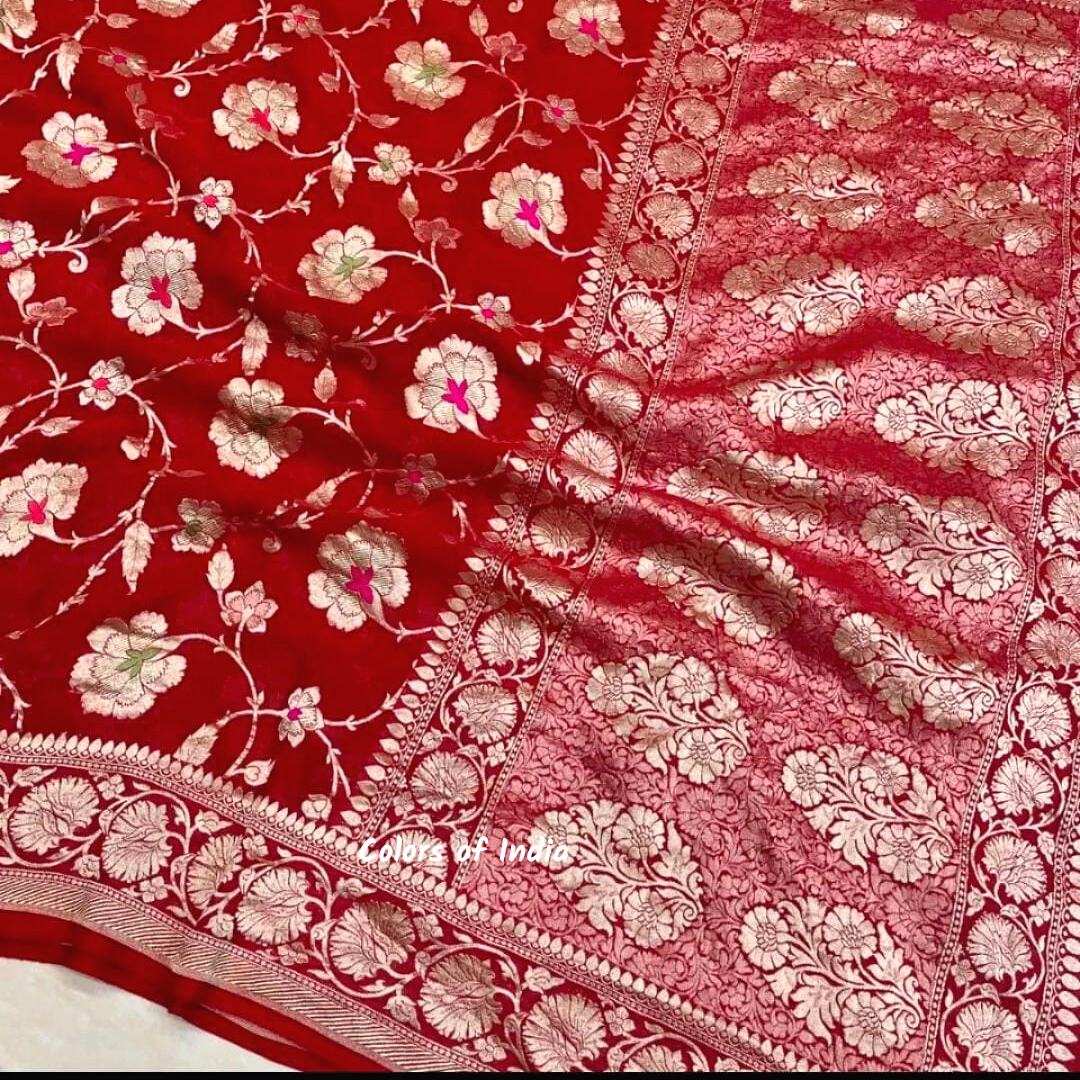 Party wear sarees with blouse piece   , FREE  DELIVERY