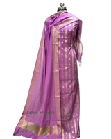 Banarasi  Chanderi Cotton Unstitched Suits  , FREE  DELIVERY