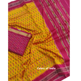 Pure Silk Saree , Pochampally Ikat  Silk Saree , Saree  with  blouse Piece , FREE  DELIVERY