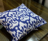 Printed  Ikat Cushion Covers 16 inches x 16 inches  , FREE  DELIVERY