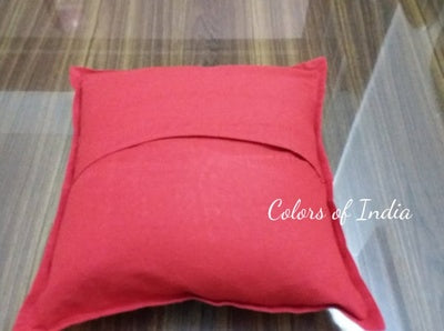 Colourful Cushion Covers for Balcony , 16 inches x 16 inches , Set of 2 Cushion Covers  FREE DELIVERY