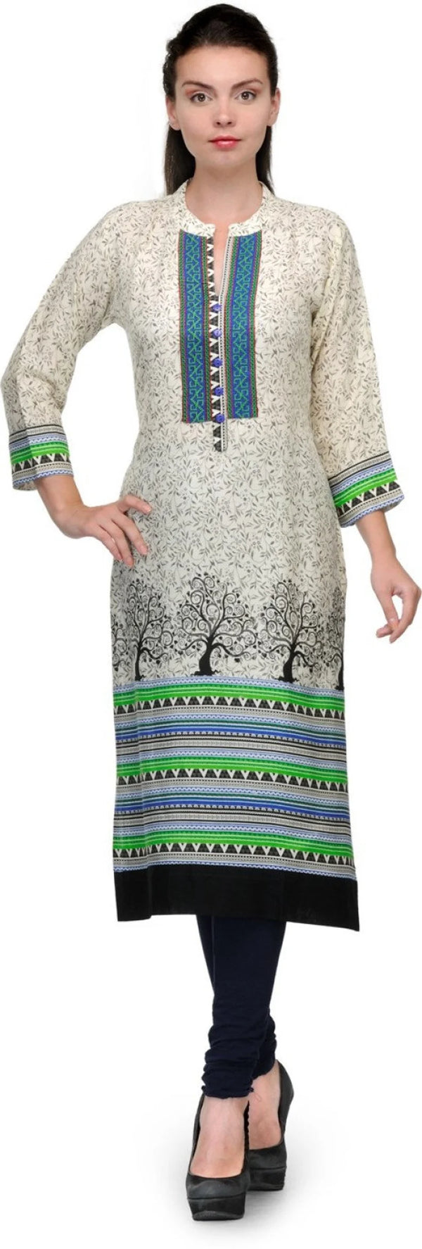XS  Size  Printed  Kurta  for Women  , Chest - 36 Inches , FREE DELIVERY