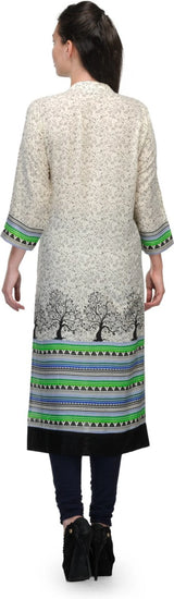 XS  Size  Printed  Kurta  for Women  , Chest - 36 Inches , FREE DELIVERY