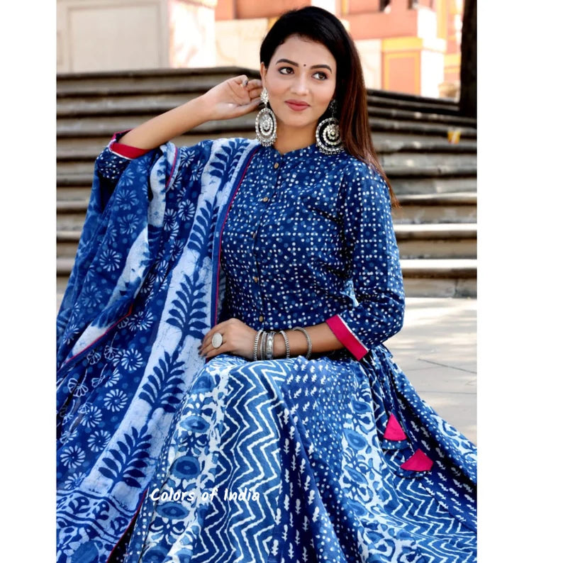 Cotton Chaniya  Choli for Women , FREE  DELIVERY