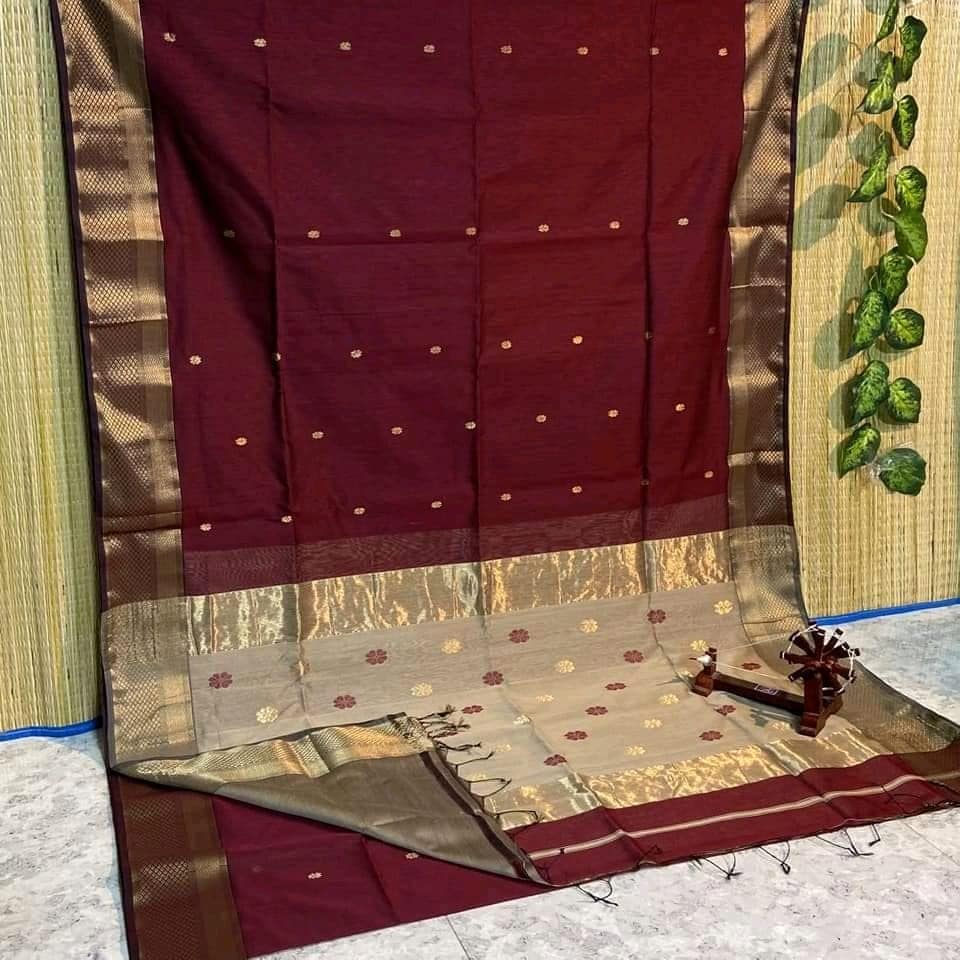 Cotton sarees for women , Cotton saree blouse , Handloom cotton saree , FREE DELIVERY